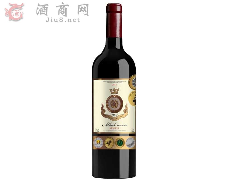 阿洛克酒庄·妮诺干红葡萄酒